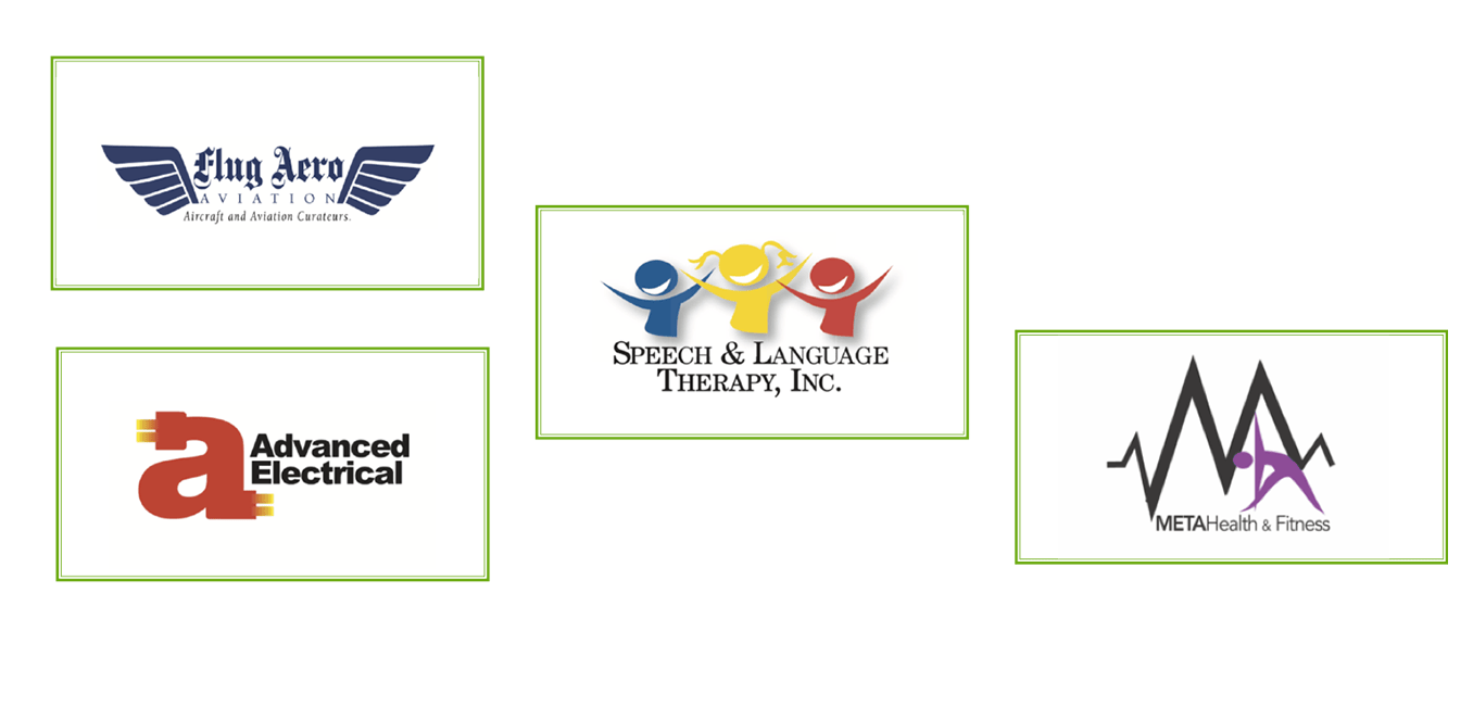 Samples of four logos